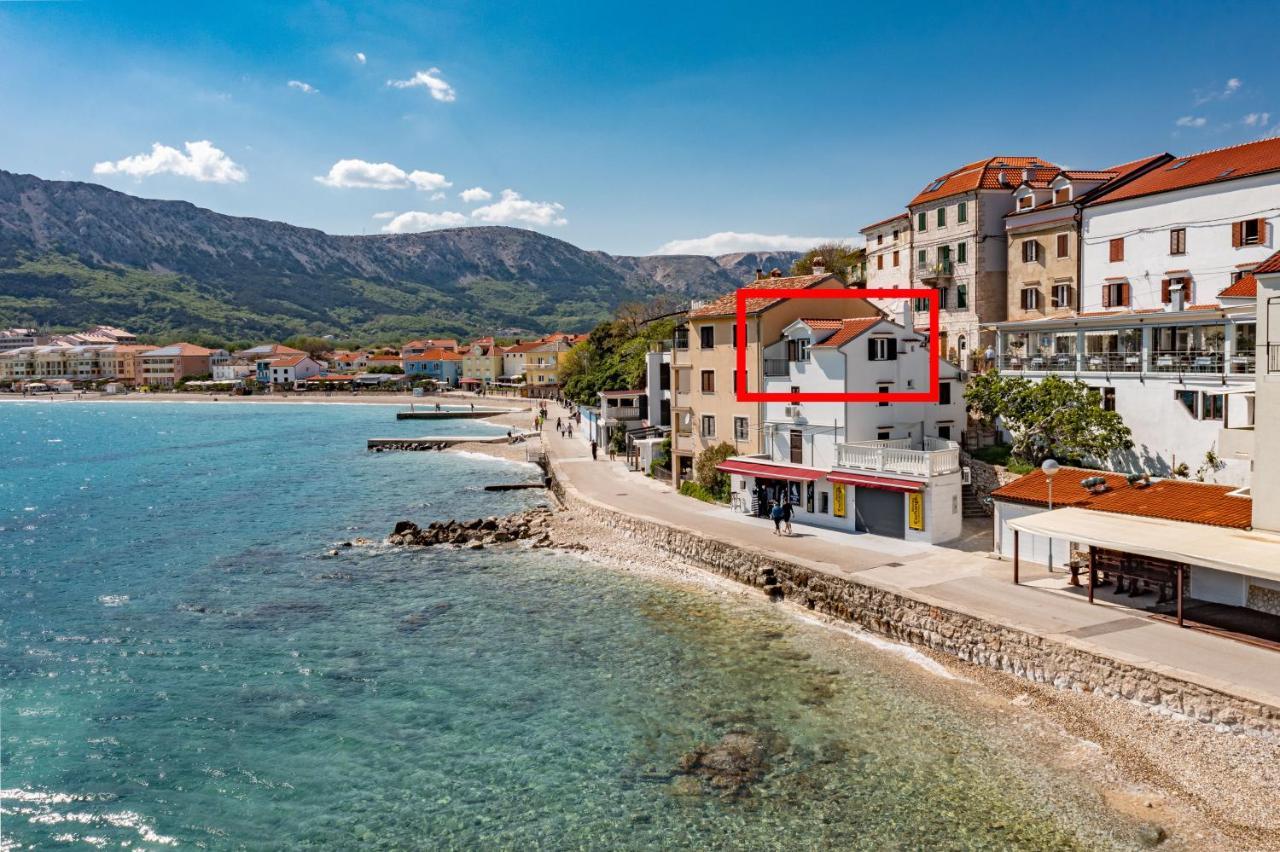 Seafront Baska Apartment Exterior foto