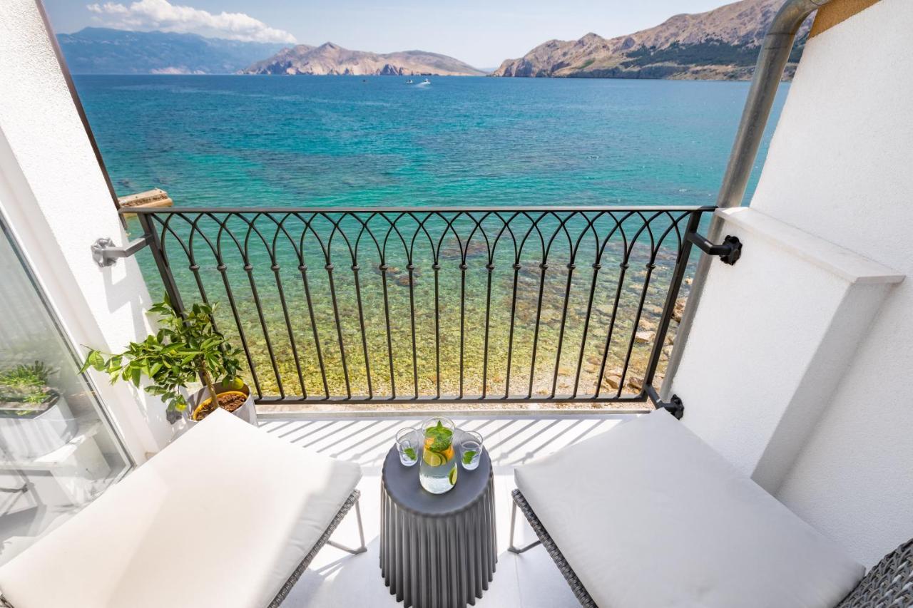 Seafront Baska Apartment Exterior foto
